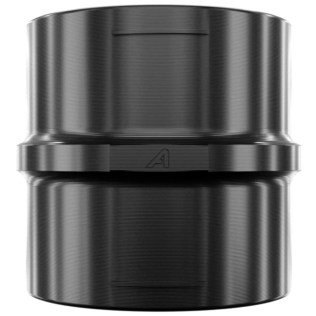 Plastic Straight Connector Black