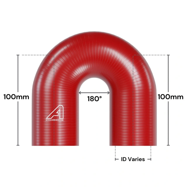 Silicone 180 Degree Hose