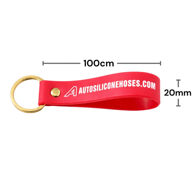 Silicone Loop Key Ring