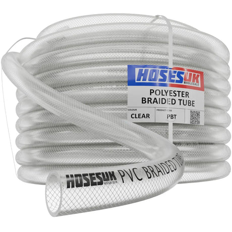 PVC Braided Hose Clear