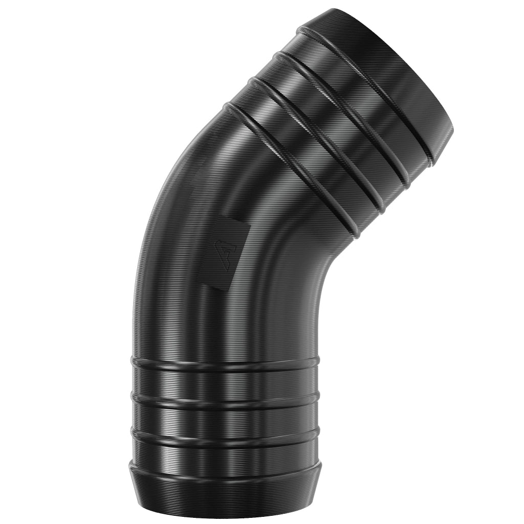 Plastic 45 Degree Joiner Black