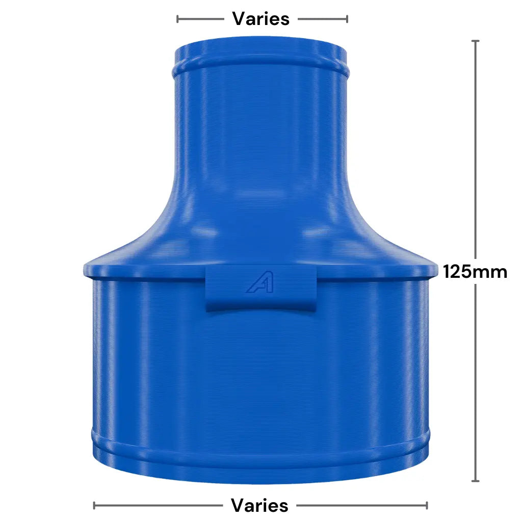 Plastic Straight Reducing Joiner For Polyurethane Ducting
