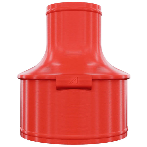 Plastic Straight Reducing Joiner For Polyurethane Ducting Red