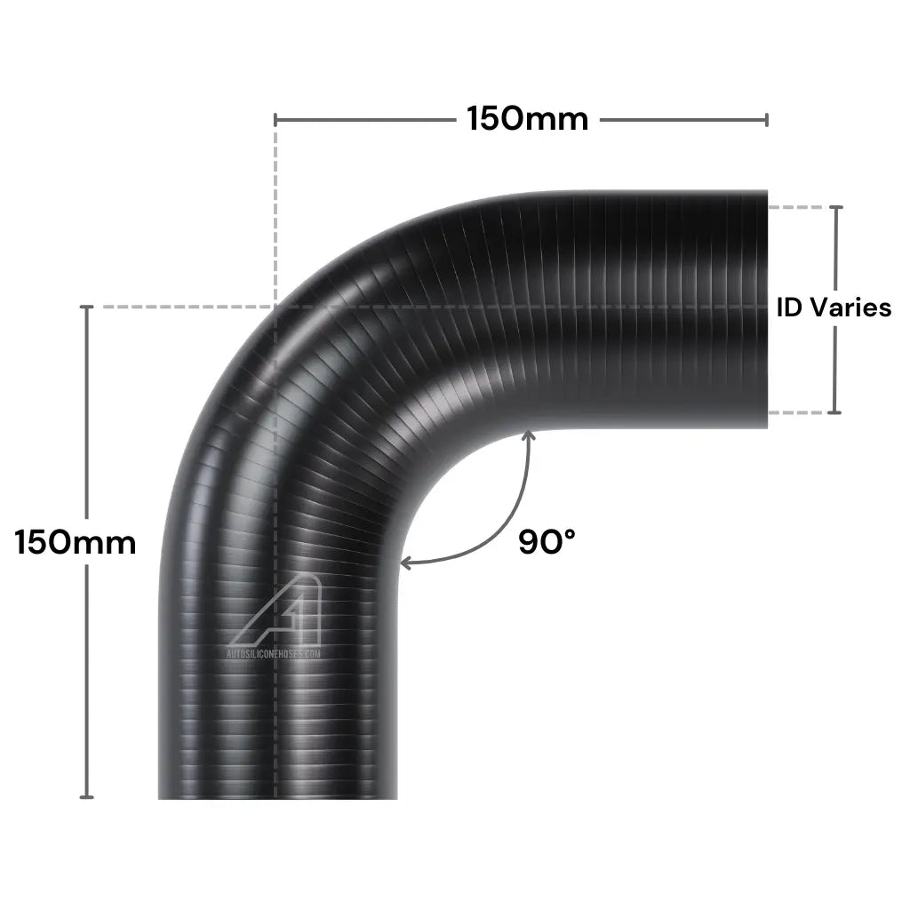 Silicone 90 Degree Hose
