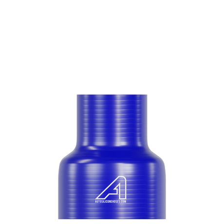 Silicone Straight Reducing Hose Blue
