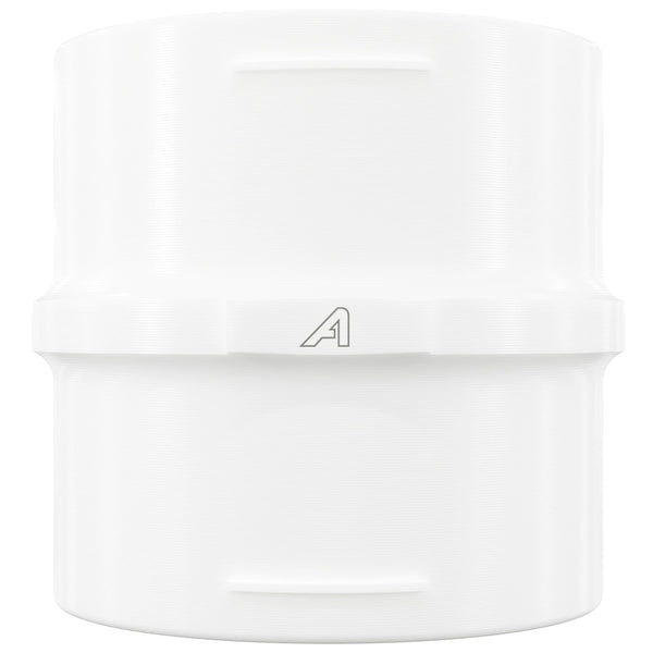 Plastic Straight Connector White