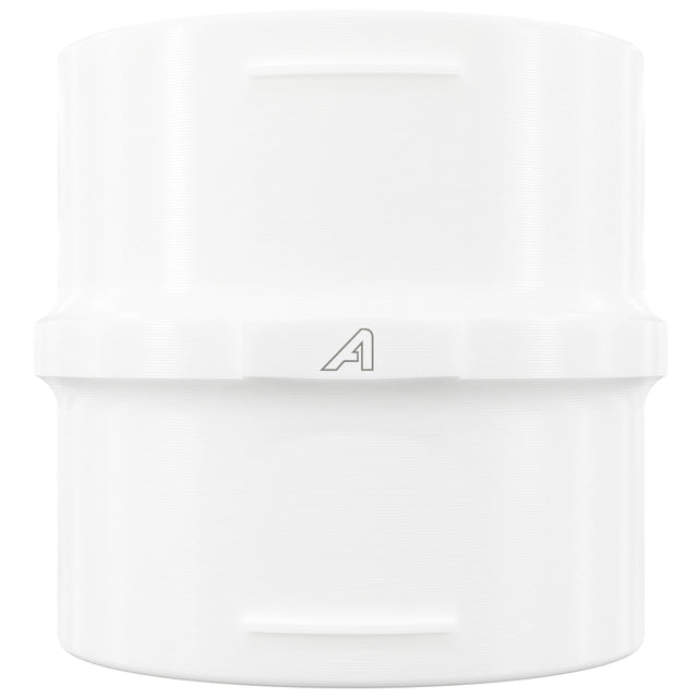 Plastic Straight Connector White